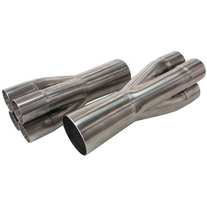 AF4200-350 - Stainless Steel 4 into 1 Merge Collectors 2inch Primary's into 3-1/2inch Collector Outlet
