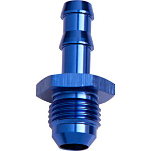 AF817-10 - AN Flare to Barb Adapter -10AN to 1/2inch Blue Finish