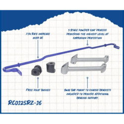 Sway Bar 16mm (80 duro/ShA)