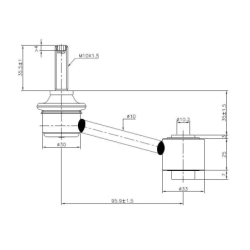 VAG Rr Sway Bar Link