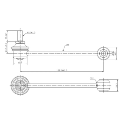 BMW Rr Sway Bar Link
