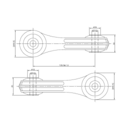 VAG Fr Sway Bar Link