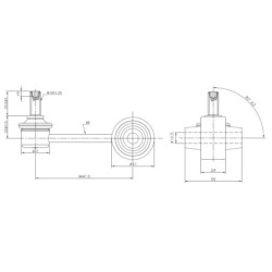 Liberty Fr Sway Bar Link