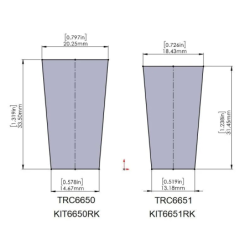 TRC6651 Ball Joint Repair Kit - Single