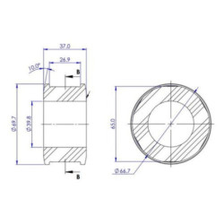 Hyundai Kona/i30 N Blade Arm Bush Kit (80 duro/ShA)
