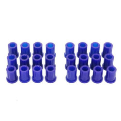 62-78 FJ40-42 Shackle Bushes (80 duro/ShA)