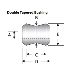 Uni Shock Bush 22mm (80 duro/ShA)