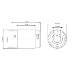 Nissan 370Z/400Z RLCA-Front Inner Bush Kit (80 duro/ShA)