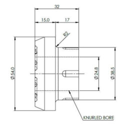 Front LCA Inner Forward Bushing Kit - AWD (80 duro/ShA)