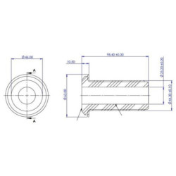 Chev Silverado 14-19 Front Lower Inner Fr Bush Kit (80 duro/ShA)