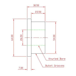 FR LWR CTRL ARM REAR BUSH (80 duro/ShA)