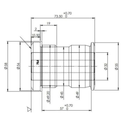 Control Arm Bush Kit (80 duro/ShA)