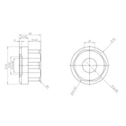 Rear Subframe - Rear Bush Kit E36 (80 duro/ShA)