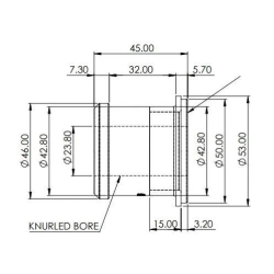 Front Upper Control Arm Inner Bush Kit (80 duro/ShA)