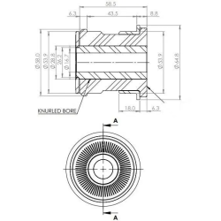 Control Arm Upper-Inner Bush Kit (80 duro/ShA)
