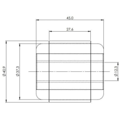 Rear Upper Control Arm Inner (80 duro/ShA)
