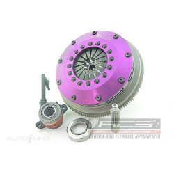 Xtreme Performance - 200mm Rigid Ceramic Twin Plate Clutch Kit Incl Flywheel & CSC 1200Nm