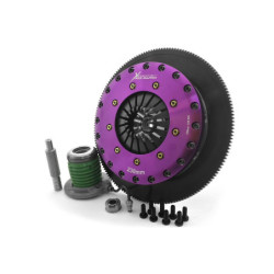 Xtreme Performance - 230mm Organic Twin Plate Clutch Kit Incl Flywheel & CSC 1200Nm