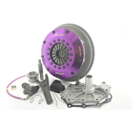 Xtreme Performance - 200mm Sprung Ceramic Twin Plate Clutch Kit Incl Flywheel 1200Nm
