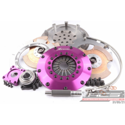 Xtreme Performance - 200mm Rigid Ceramic Twin Plate Clutch Kit Incl Flywheel & CSC 1200Nm