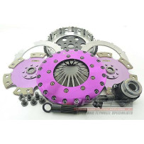 Xtreme Performance - 230mm Rigid Ceramic Twin Plate Clutch Kit Incl Flywheel & CSC 1800Nm