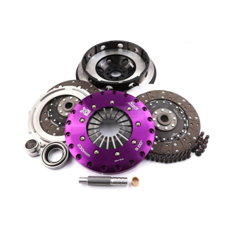 Xtreme Performance - 230mm Organic Twin Plate Clutch Kit Incl Flywheel 1200Nm