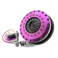 Xtreme Performance - 230mm Organic Twin Plate Clutch Kit Incl Flywheel & CSC 1200Nm