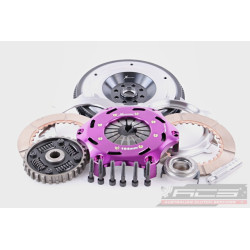 Xtreme Performance - 184mm Sprung Ceramic Twin Plate Clutch Kit Incl Flywheel 1220Nm
