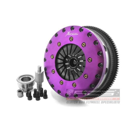 Xtreme Performance - 230mm Organic Twin Plate Clutch Kit Incl Flywheel 1200Nm