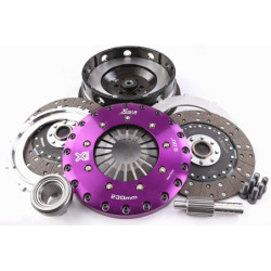 Xtreme Performance - 230mm Organic Twin Plate Clutch Kit Incl Flywheel 1200Nm