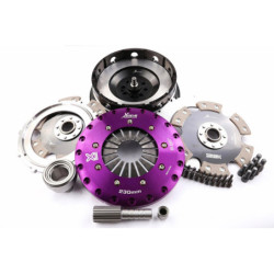 Xtreme Performance - 230mm Rigid Ceramic Twin Plate Clutch Kit Incl Flywheel 1800Nm