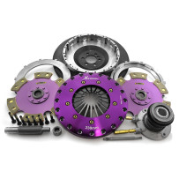 Xtreme Performance - 230mm Rigid Ceramic Twin Plate Clutch Kit Incl Flywheel & CSC 1800Nm