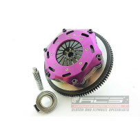 Xtreme Performance - 184mm Rigid Ceramic Twin Plate Clutch Kit Incl Flywheel 1220Nm