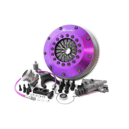 Xtreme Performance - 200mm Rigid Ceramic Twin Plate Clutch Kit Incl Flywheel 1200Nm