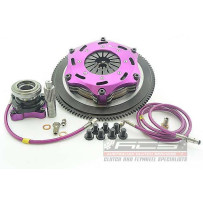 Xtreme Performance - 184mm Rigid Ceramic Twin Plate Clutch Kit Incl Flywheel & CSC 1220Nm