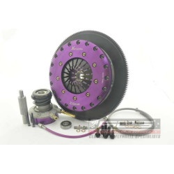 Xtreme Performance - 230mm Rigid Ceramic Twin Plate Clutch Kit Incl Flywheel & CSC 1800Nm
