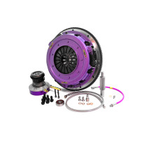 Xtreme Performance - 270mm Organic Twin Plate Clutch Kit Incl Flywheel & CSC 1300Nm