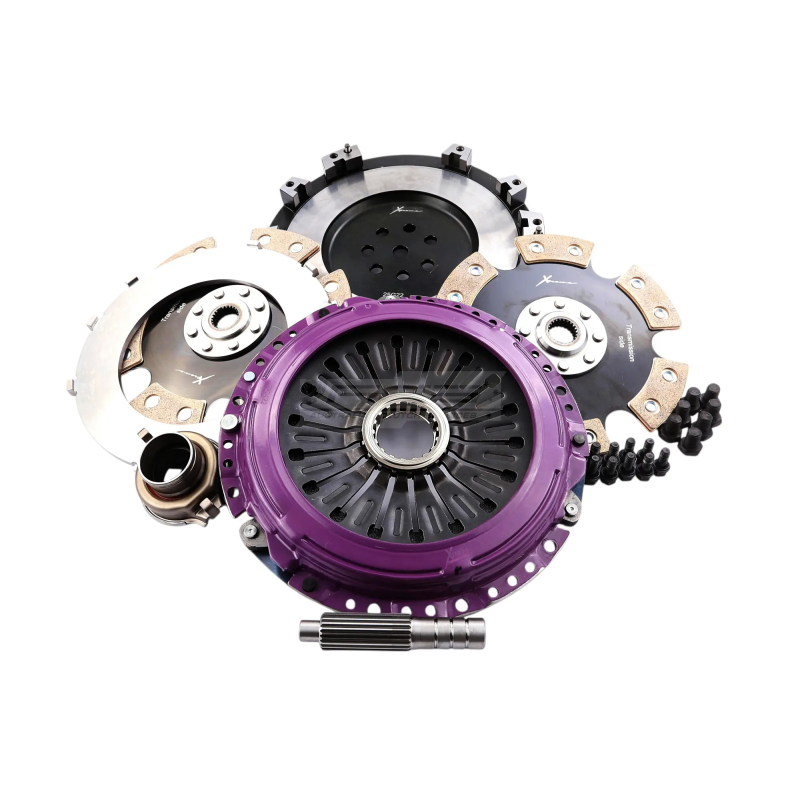 Xtreme Performance - 230mm Rigid Ceramic Twin Plate Clutch Kit Incl Flywheel 1800Nm