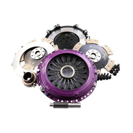 Xtreme Performance - 230mm Rigid Ceramic Twin Plate Clutch Kit Incl Flywheel 1800Nm