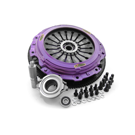 Xtreme Performance - 230mm Rigid Ceramic Twin Plate Clutch Kit Incl Flywheel 1800Nm