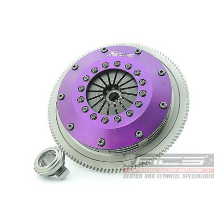 Xtreme Performance - 200mm Sprung Ceramic Twin Plate Clutch Kit Incl Flywheel 1200Nm