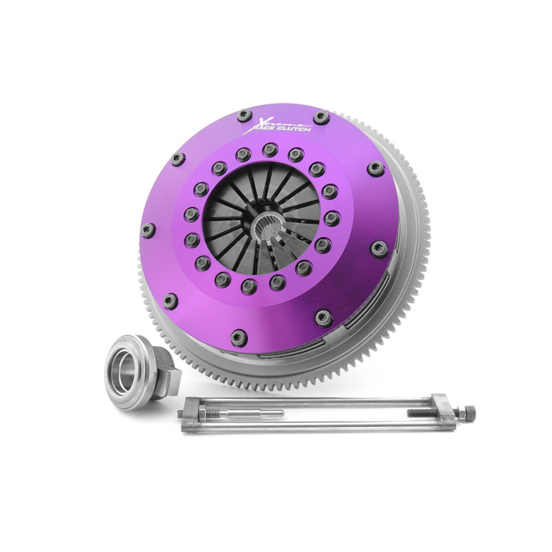 Xtreme Performance - 200mm Sprung Ceramic Twin Plate Clutch Kit Incl Flywheel 1200Nm
