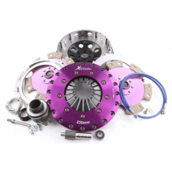 Xtreme Performance - 230mm Rigid Ceramic Twin Plate Clutch Kit Incl Flywheel & CSC 1800Nm