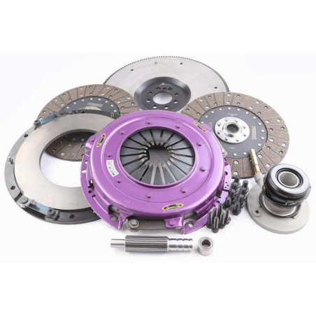 Xtreme Performance - 270mm Organic Twin Plate Clutch Kit Incl Flywheel & CSC 1300Nm