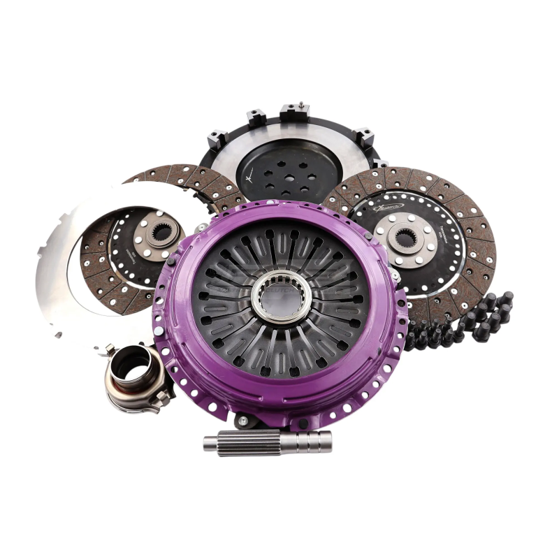 Xtreme Performance - 230mm Organic Twin Plate Clutch Kit Incl Flywheel 1200Nm