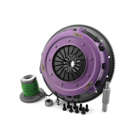 Xtreme Performance - 270mm Organic Twin Plate Clutch Kit Incl Flywheel & CSC 1300Nm