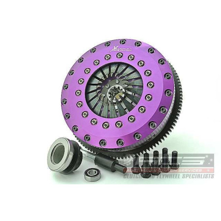 Xtreme Performance - 230mm Organic Twin Plate Clutch Kit Incl Flywheel 1200Nm
