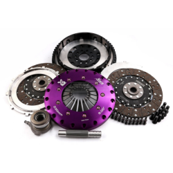 Xtreme Performance - 230mm Organic Twin Plate Clutch Kit Incl Flywheel & CSC 1200Nm