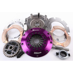 Xtreme Performance - 200mm Sprung Ceramic Twin Plate Clutch Kit Incl Flywheel 1200Nm