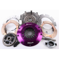 Xtreme Performance - 200mm Sprung Ceramic Twin Plate Clutch Kit Incl Flywheel 1200Nm